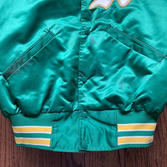 Oakland Athletics Jacket MLB Vintage Athletics Jacket Bomber Baseball Jacket - Picture 4 of 15